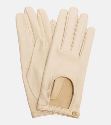Handschuhe VLogo aus Leder | Valentino Garavani