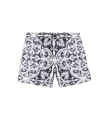Costume da bagno Majolica | Dolce&Gabbana Kids