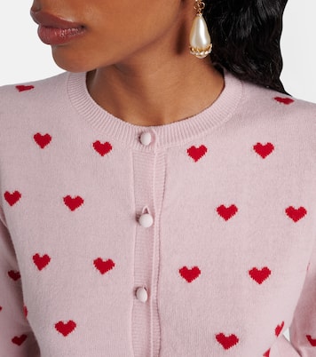 Jacquard virgin wool cardigan | Valentino