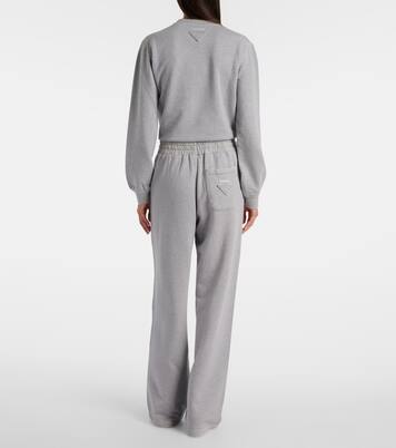 Cotton jersey sweatpants | Prada