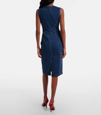 Vestido midi Rennes de denim | AG Jeans