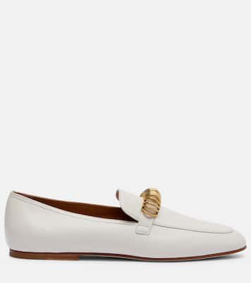 Embellished leather loafers | Tod's