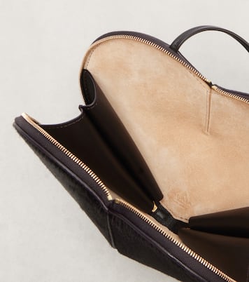 Le Cœur calf hair shoulder bag | Alaïa