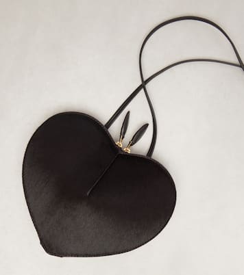 Le Cœur calf hair shoulder bag | Alaïa
