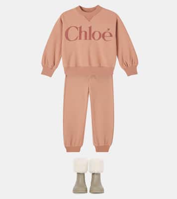 Jogginghose aus Baumwolle | Chloé Kids