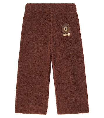 Jogginghose Bear aus Teddyfleece | Mini Rodini