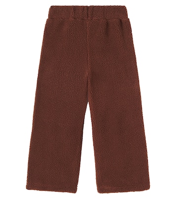 Jogginghose Bear aus Teddyfleece | Mini Rodini
