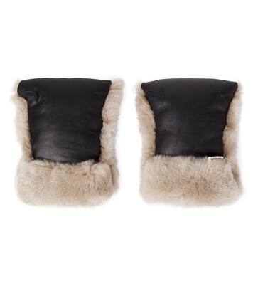 Moufles Buggy en shearling | Binibamba