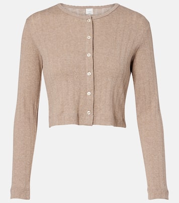 Cropped-Cardigan aus Baumwolle | Leset