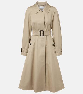 Cotton gabardine trench coat | Burberry