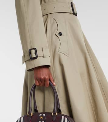 Cotton gabardine trench coat | Burberry
