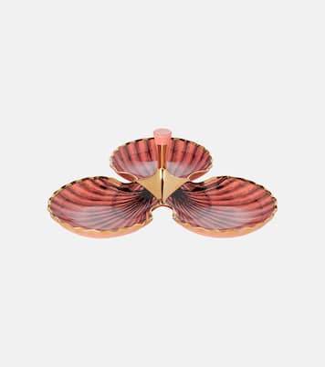 Plat Sirena Trefoil en porcelaine | Jonathan Adler