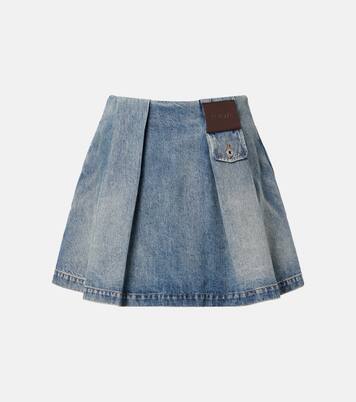 Mini-jupe en jean  | Loewe