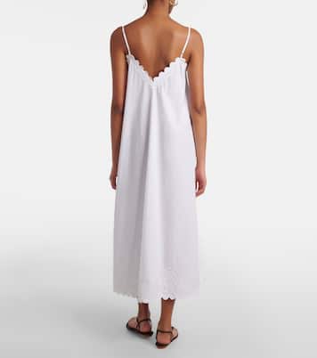 Cotton midi dress | Juliet Dunn