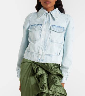 Cropped denim jacket | Dries Van Noten