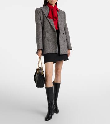 Hotty 100 leather knee-high boots | Valentino Garavani