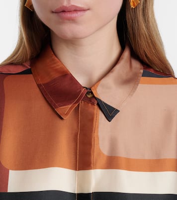 Bedrucktes Hemd Cora aus Satin | Faithfull