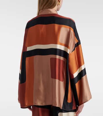 Bedrucktes Hemd Cora aus Satin | Faithfull