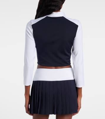 x New Balance jersey crop top | Miu Miu