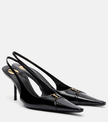 Babylone Breteuil 75 slingback pumps | Saint Laurent