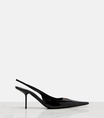 Babylone Breteuil 75 slingback pumps | Saint Laurent