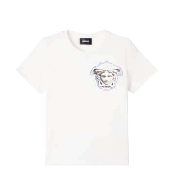 T-Shirt Medusa aus Baumwoll-Jersey | Versace Kids