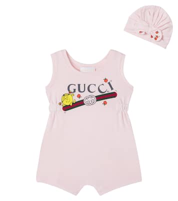 Bebé - x Little Miss set de mono y gorro | Gucci Kids