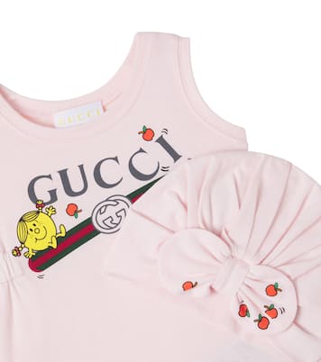 Bebé - x Little Miss set de mono y gorro | Gucci Kids
