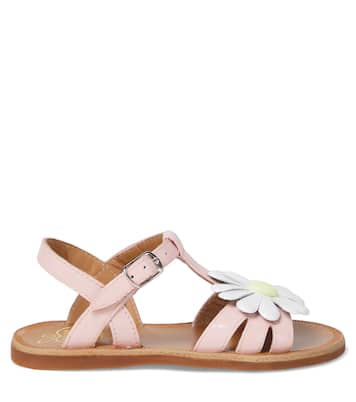 Plagette patent leather sandals | Pom d'Api