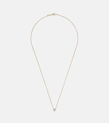 18kt gold (750/1000) necklace with diamonds | Anita Ko