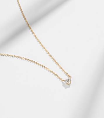 18kt gold (750/1000) necklace with diamonds | Anita Ko