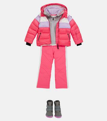Cotton zipped hooded sweatshirt | Bogner Kids