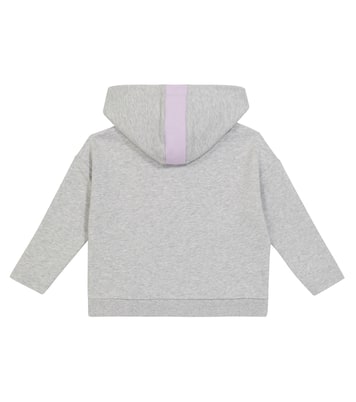 Cotton zipped hooded sweatshirt | Bogner Kids