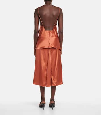 Top aus Satin | Victoria Beckham