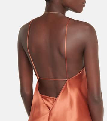 Top aus Satin | Victoria Beckham