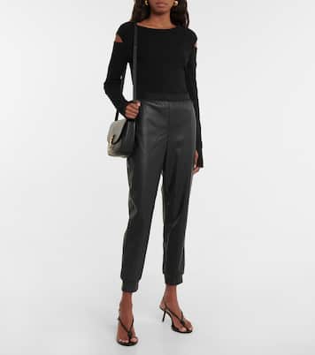 Faux leather pants | Wolford