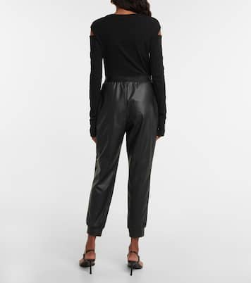 Faux leather pants | Wolford