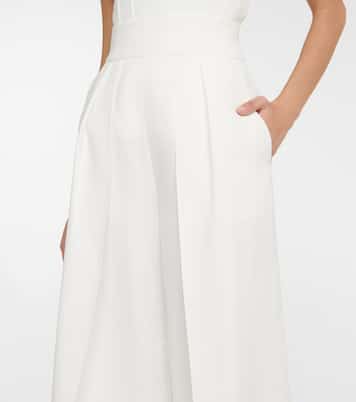 Duplicate crêpe palazzo pants | Maticevski
