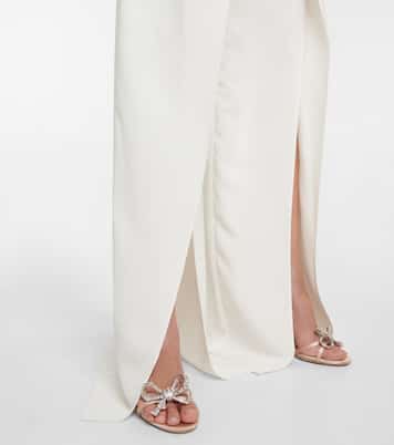 Duplicate crêpe palazzo pants | Maticevski