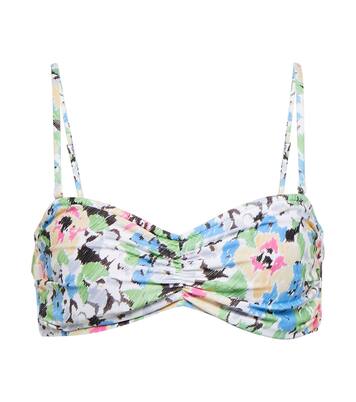 Bedrucktes Bikini-Oberteil | Ganni