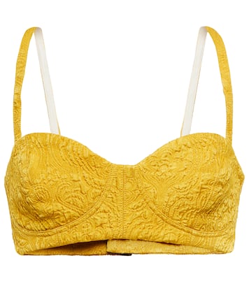 Jacquard bralette | Dries Van Noten