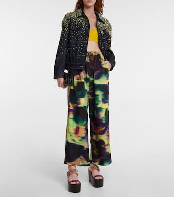 Jacquard bralette | Dries Van Noten