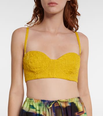 Jacquard bralette | Dries Van Noten