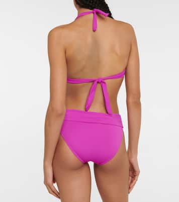 Brussels halterneck bikini top | Melissa Odabash