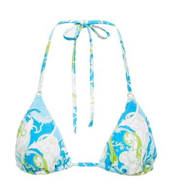 Portugal printed bikini top | Melissa Odabash