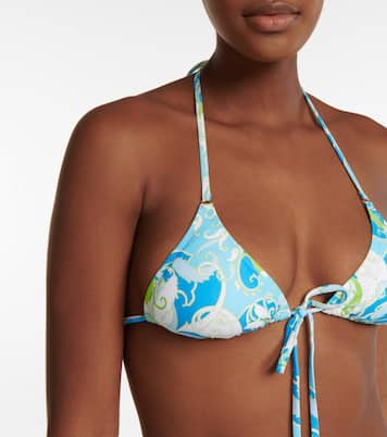 Portugal printed bikini top | Melissa Odabash