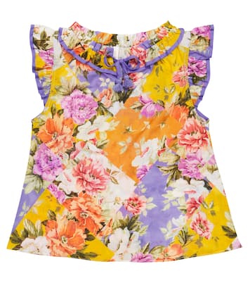 Bedrucktes Top Pattie | Zimmermann Kids