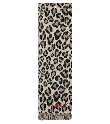 Wild Spirit leopard-print scarf | Alanui Kids