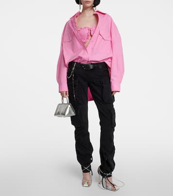 Glory ruffled cotton bra top | The Attico