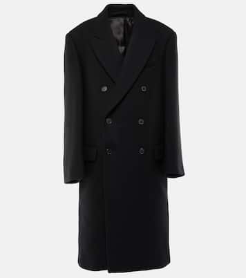 Double-breasted wool coat | Wardrobe.NYC